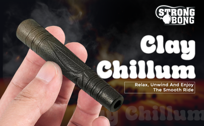 Clay Chillum 6" | Black - Image 9