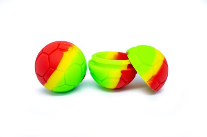 Silicone Dab Case | Soccer Ball | Capacity 15ml