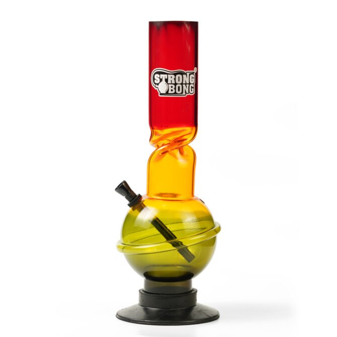 Acrylic Ice Bong 12" | Rasta