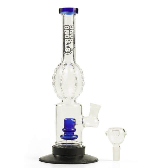 Glass Percolator Bong 10" | Rubber Base | V2 - Image 2