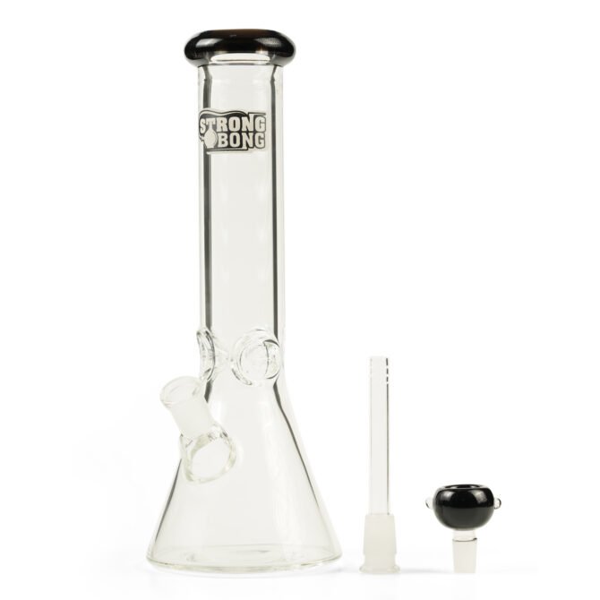 Glass Beaker Bong 12" | 7mm Ultra Thick Glass - Image 2