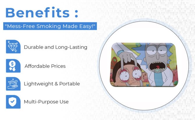 Metal Rolling Tray | Small | 7x5" - Image 6