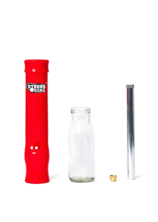 Silicone Glass Bottle Bong 14" - Image 7