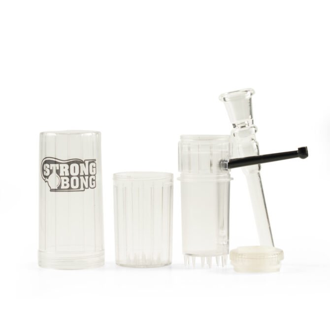 Portable Travel Bong with built-in Crusher - Image 3