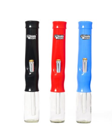 Silicone Glass Bottle Bong 14"