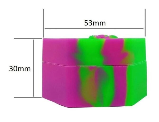 Silicone Dabcase 26ml | Honeycomb - Image 3