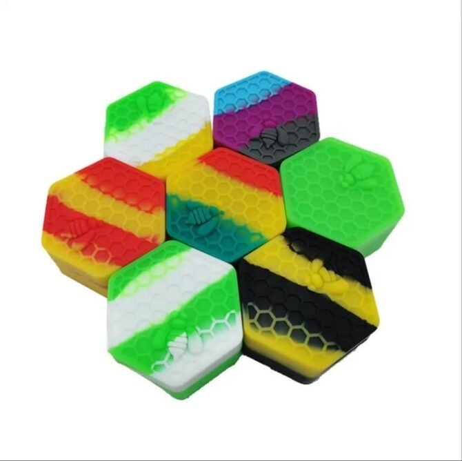 Silicone Dabcase 26ml | Honeycomb - Image 5