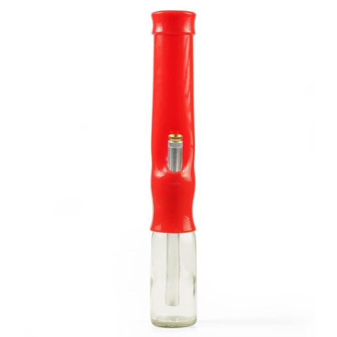 Silicone Glass Bottle Bong 14" - Image 3