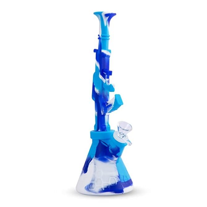 Silicone Bong 12" | AK-47 | Unbreakable & Detachable