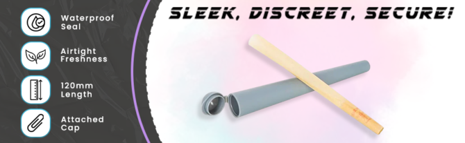 Plastic Doob Tube | Joint Holder | Pack of 8 - Image 6