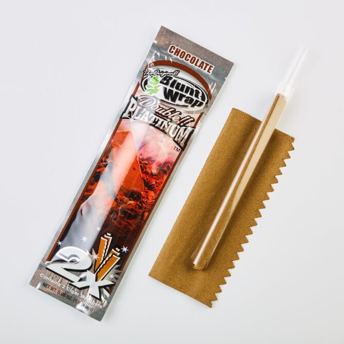 Double Platinum Blunt Wraps (Chocolate)