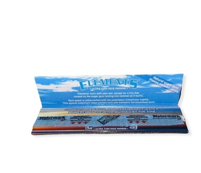 Elements – King Size Slim Rolling Papers - Image 2