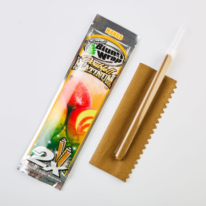 Double Platinum Blunt Wraps (Mango)