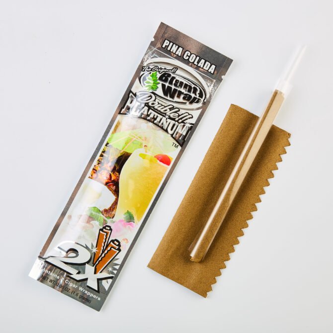 Double Platinum Blunt Wraps (Pina Colada)