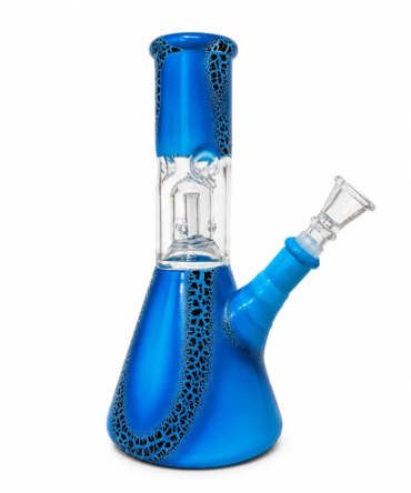8" Glass Percolator Beaker Bong