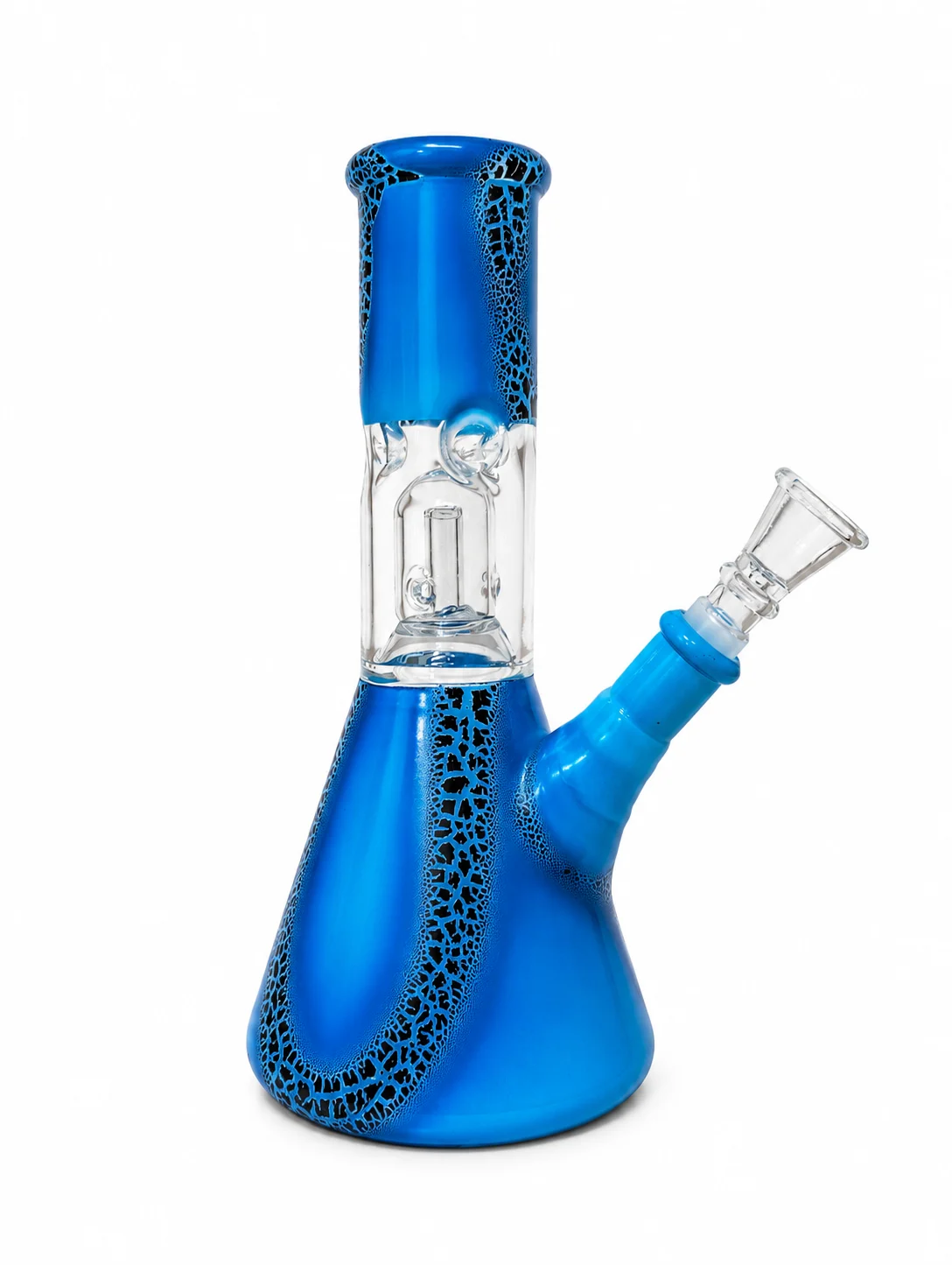 8" Glass Percolator Beaker Bong
