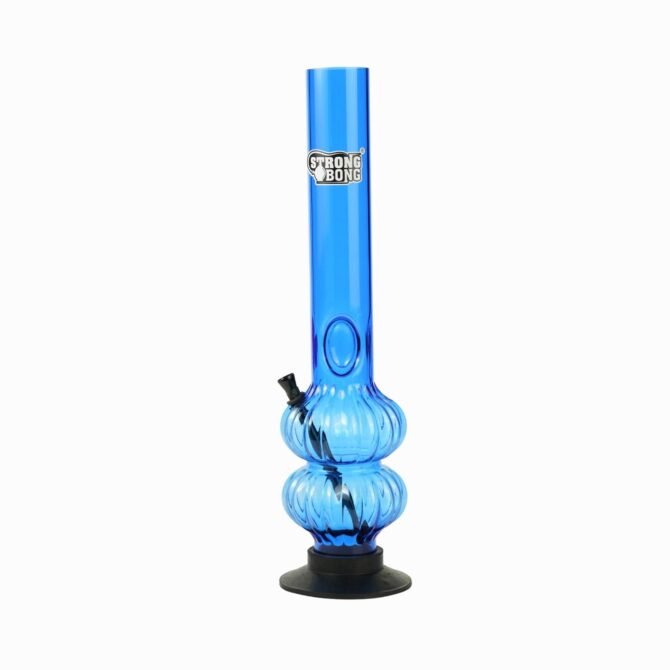 Acrylic Ice Bong 16" | Blue