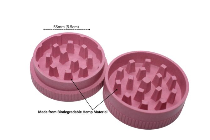Biodegradable Herb Crusher | 55mm 2-Part - Image 8