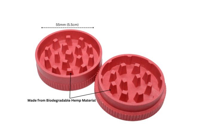 Biodegradable Herb Crusher | 55mm 2-Part - Image 9