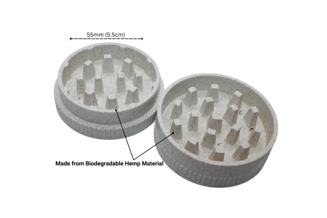 Biodegradable Herb Crusher | 55mm 2-Part - Image 10