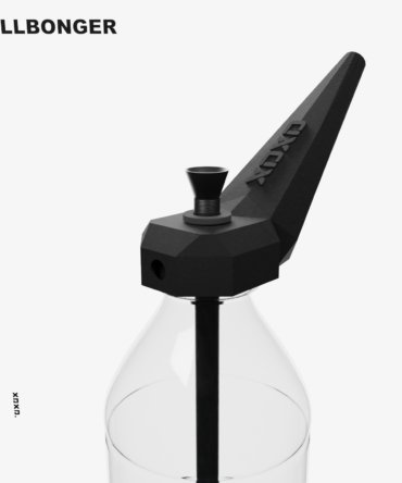 KILL-BONGER XL Portable Detachable Universal Bottle Bong (Black)