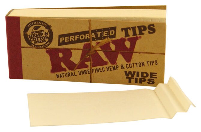 RAW Perforated Wide Filter Tips - Image 3