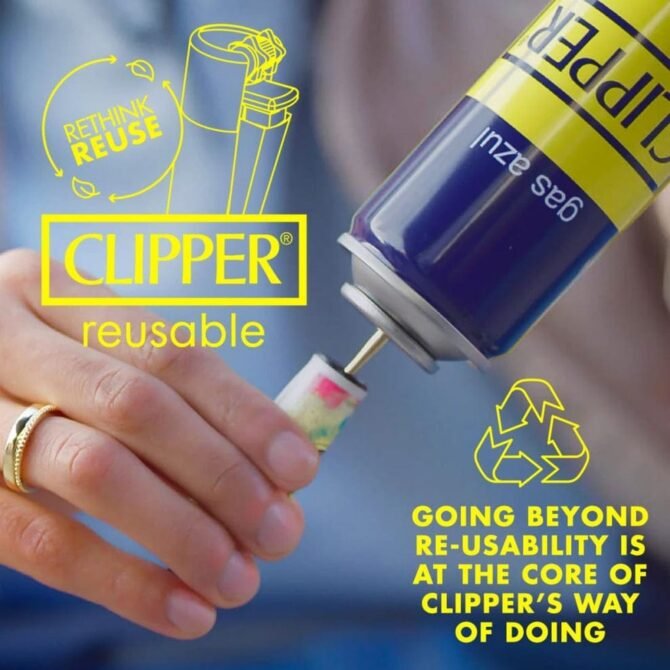 CLIPPER Universal Lighter Gas Refill - 100ml - Image 2