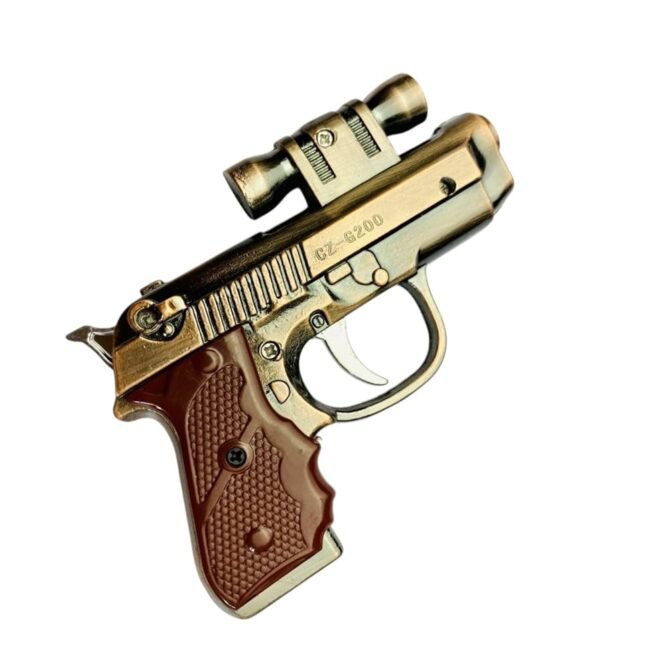 Gun Jet Lighter (Refillable) with Laser - Image 2