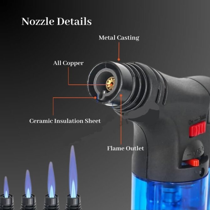Blow Torch Jet Lighter (Refillable) - Image 3
