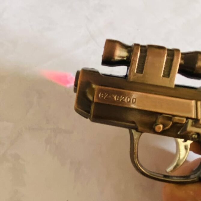 Gun Jet Lighter (Refillable) with Laser - Image 4