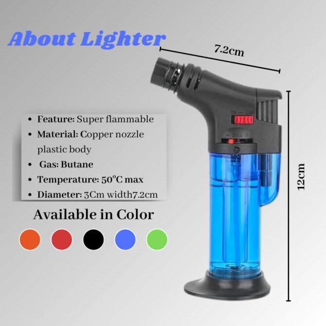 Blow Torch Jet Lighter (Refillable) - Image 6
