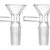 Glass Martini Bowl Shooter|18.8mm Male Joint – Pack of 2