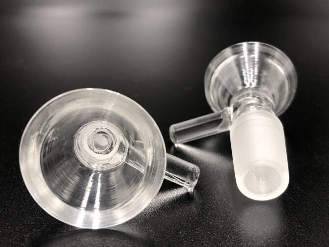 Glass Martini Bowl Shooter|14.4mm Male Joint – Pack of 2 - Image 6