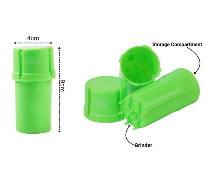 GrindTainer – Smell-Proof Herb Storage Container with Built-In Grinder - Image 12
