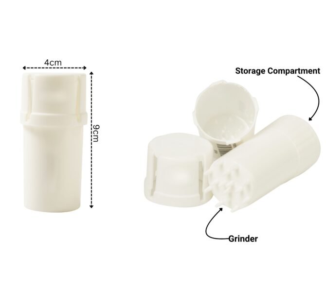 GrindTainer – Smell-Proof Herb Storage Container with Built-In Grinder - Image 8