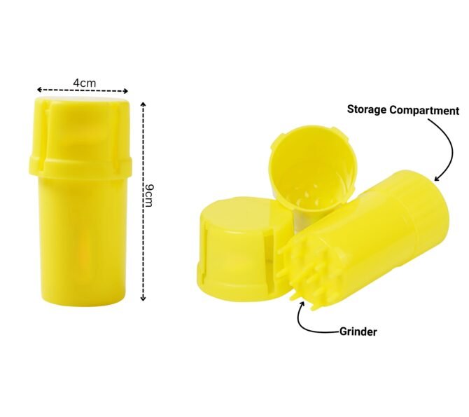 GrindTainer – Smell-Proof Herb Storage Container with Built-In Grinder - Image 18