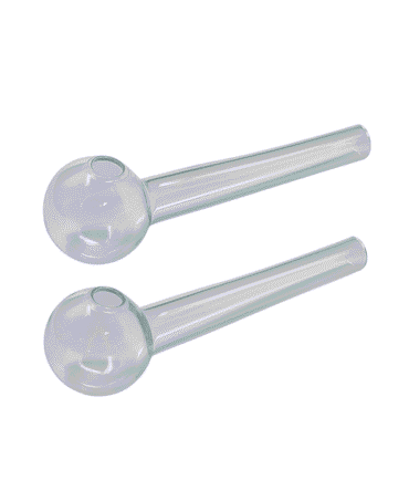 Glass Oil Pipe | 4" (10cm)