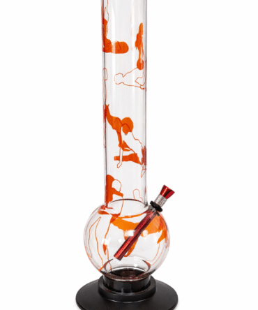 Acrylic Bong 14″ | Kamasutra Print