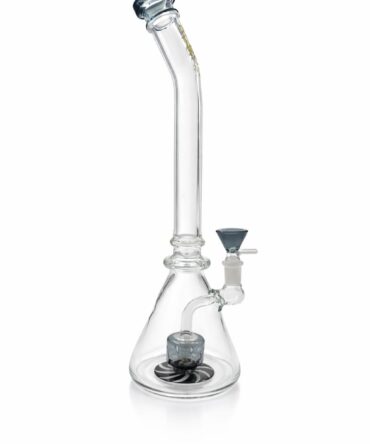 14” Beaker Glass Bong with Inline Percolator – Premium Smooth Hit Edition